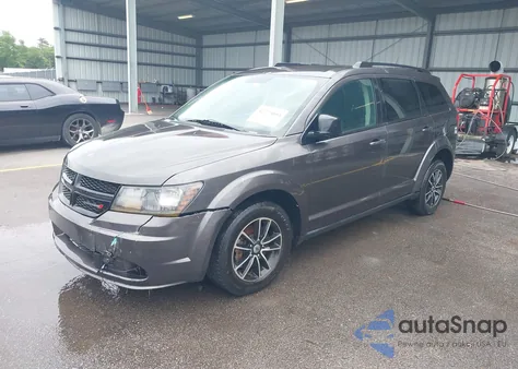 2018 Dodge Journey Se из США, поврежденный, VIN 3C4PDCAB8JT196648